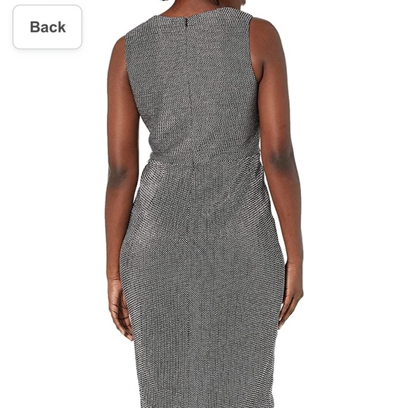 NWT Adrianna Papell Chainmail Sleeveless Sheath Dress - Picture 4 of 13